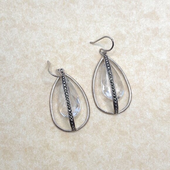 W3189 Retired Silpada Sterling Silver HAPPY HOUR Earrings - Picture 1 of 1